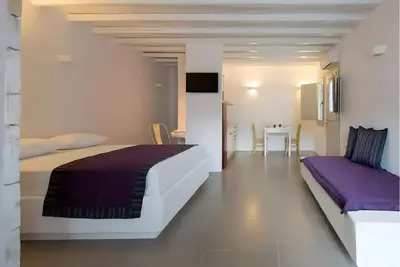 Image de Appartement 'Katoikia No2 Ground Floor 45 Square' avec vue sur les montagnes, Wi-Fi et climatisation