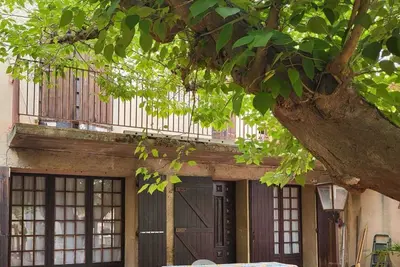 Image de Charmante villa provençale au cœur d’un village médiéval avec vue