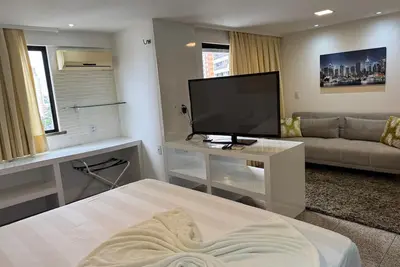 Image de Chic hotel suite in fabulous Meireles Fortaleza with WiFi, fitness room