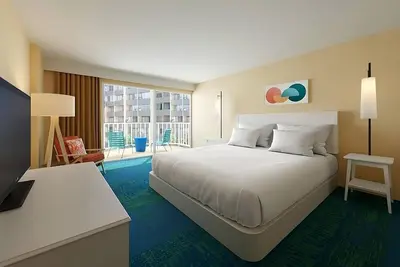 Image de Partial Ocean View Two Doubles, 3 Units, The Twin Fin Hotel