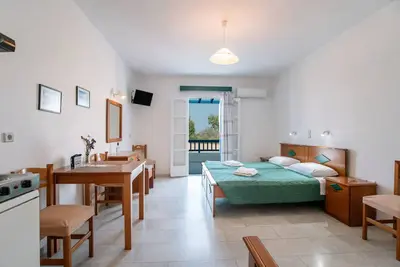 Image de Studio '3' avec vue sur la mer, Wi-Fi et climatisation