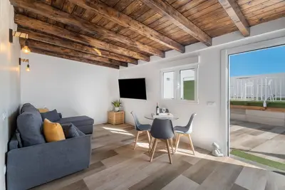 Image de Maison de vacances 'Miranda 2' avec vue sur la mer, Wi-Fi et climatisation