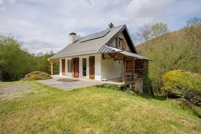 Image de Chalet de Gretteguerre – Évasion Nature à Lanne-en-Barétous, Vue Montagne, Jardin & Terrasse