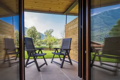 Image de Appartement de vacances \"6\" avec vue sur le lac, piscine partagée et Wi-Fi