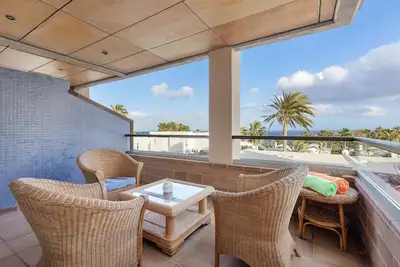 Image de Vacances 'Dolce Vita Esquinzo' avec vue sur la mer, piscine partagée et Wi-Fi