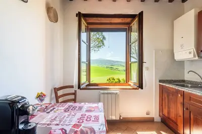 Image de Appartement 'Il Giogo' avec piscine partagée, Wi-Fi et climatisation