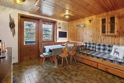 Image de Maison de vacances 'Nido Alpino Terme E Sport - Bormio' avec vue sur la montagne