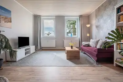 Image de Appartement \"Landglück\" avec terrasse privée, jardin partagé et Wi-Fi