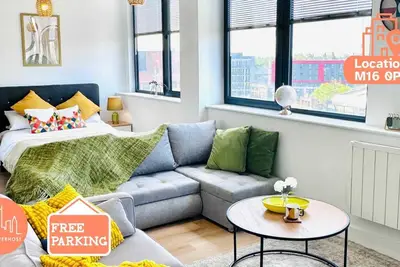 Image de Free Parking Old Trafford Flat By City SuperHost