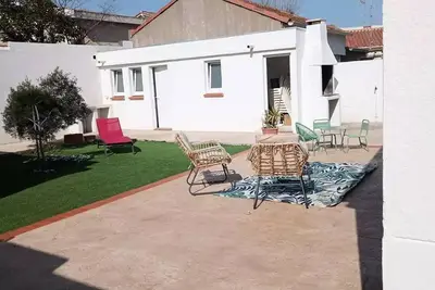 Image de Maison Canetoise 2 chambres, clim, parking, Wi-Fi  proche de la plage