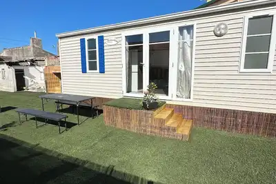 Image de MobilHome 2 Confortable Ă 40 m de la Plage avec Jardin et Barbecue