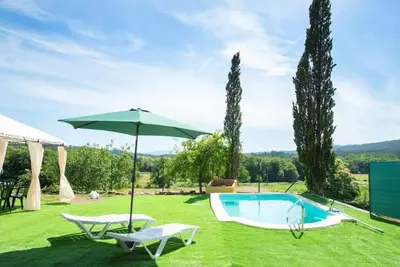 Image de A Casiña de Arcos de Furcos, with swimming pool and barbecue in the countryside. Pets allowed