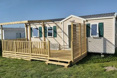 Image de Le Portel : Mobil Home (F21) 6 personnes à la plage