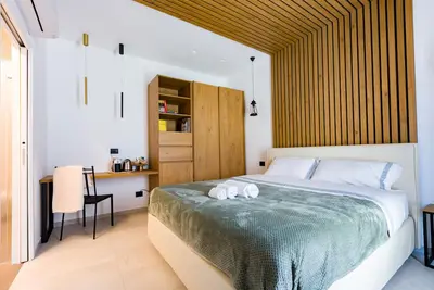 Image de Chambre \"Persiano\" avec jardin partagé, Wi-Fi et climatisation