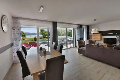 Image de Appartement '3 Frauenberg, 97qm' avec vue sur lac, terrasse partagée et Wi-Fi