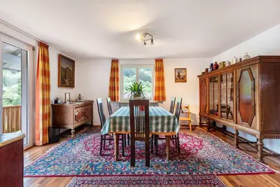 Image de Appartement '95qm, 2 Schlafräume' avec vue sur les montagnes, terrasse partagée et Wi-Fi