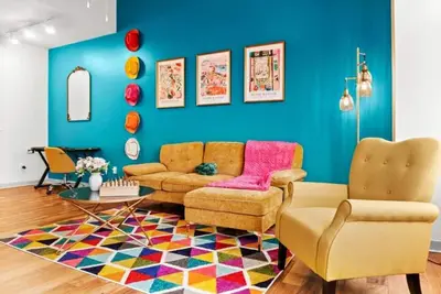 Image de Apt w Parking Pool Gym Projector Desk Gym CityView