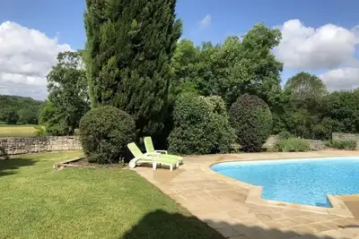 Image de Maison campagne avec piscine privée 8 couchages