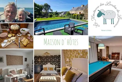 Image de Maison d'Hôtes, 2 suites confort, Piscine, Salon billard. \nCapacité 8-9 pers.