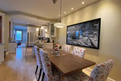 Image de Charming 2-bedroom apt with WiFi, Ac, back yard in excellent Plateau Montréal