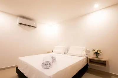 Image de Bedroom hotel in lovely Cartagena de Indias with WiFi, Ac, Tv & Private bathroom