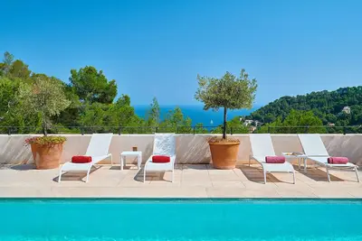 Image de Maison de campagne \"Can Pascalou\" avec vue sur la mer, Wi-Fi et climatisation