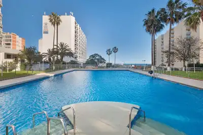 Image de Appartement 'Mirador Del Mar' avec vue sur la mer, piscine partagée et climatisation