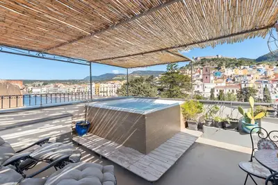 Image de Maison de vacances 'Bosa Eye House' avec terrasse privée, Wi-Fi et climatisation