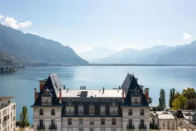 Image de Joli appartement avec piscine, climatisation, Wifi, Tv, balcon, vue panoramique et parking