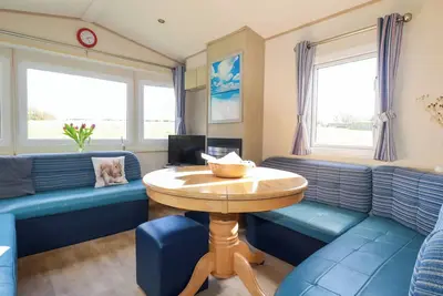 Image de Little Trevorrick Caravan, pet friendly, with a garden in St Issey
