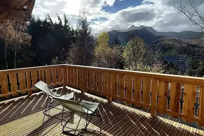 Image de Wohnung von 125 m2 im Chalet klassifiziert 3* - FuĂź der Pisten