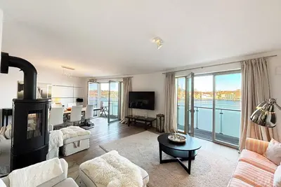 Image de Penthouse apartment \"Kapitänsbrücke\" in the Schleibrücke in Kappeln.