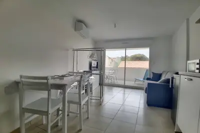 Image de Studio 4 pers climatisé avec parking, à 100m de la mer