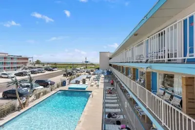 Image de Oceanfront Bliss At Cara Mara across Centennial Park, Wildwood Crest, Large Pool