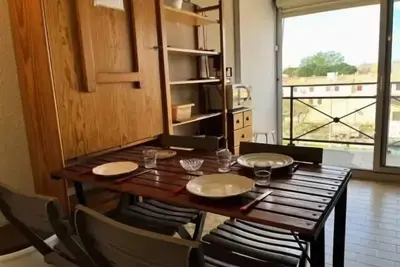 Image de Studio cabine dans résidence avec piscine