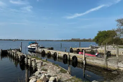 Image de Vacation apartment with view of the Schlei and own jetty/barge