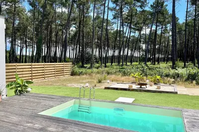 Image de Jolie maison avec piscine dans les Landes : Casa Amae