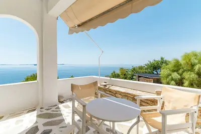 Image de Appartement 'Lefkopetra' avec terrasse partagée, Wi-Fi et climatisation