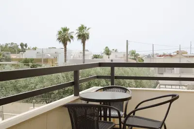 Image de Appartement 'Dolce Vita Marzamemi Uno' avec vue sur la mer, terrasse partagée et climatisation