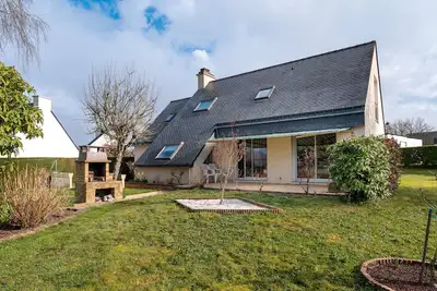 Maison de vacances 'Entre Terre Et Mer' avec terrasse privée, jardin privé et Wi-Fi