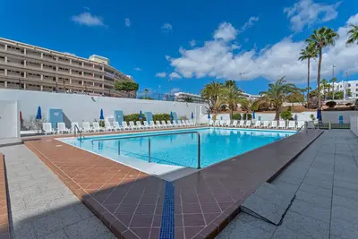 Vacances 'Yumbo Maspalomas' avec piscine partagée, jardin partagé et Wi-Fi