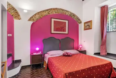 Image de Chambre \"Rosa\" avec vue sur la montagne, piscine partagée et Wi-Fi