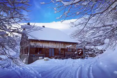 Image de Chalet \"Le Maclavierre\" avec vue sur les montagnes et Wi-Fi