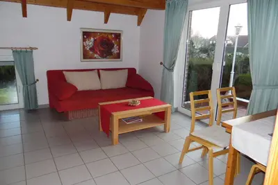 Image de Fehaus, shower/Wc, 1 bedroom, 1 living/sleeping area at the back - Helena am Badesee,