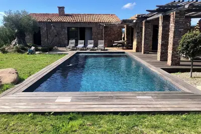 Image de Bergerie de luxe piscine et cuisine d’été entre bonifacio et porto vecchio