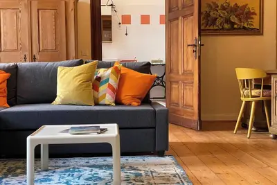 Image de Spacious manor house apartment near the Saale and Elbe rivers