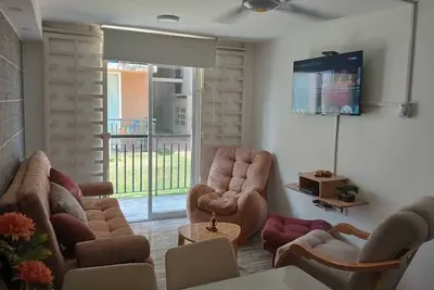Beautiful Villavo apartment with an elegant, sober and modern family atmosphere.