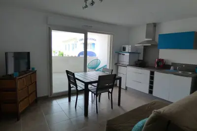 Image de Appartement climatisé avec parking, proche mer, pour 4 pers.