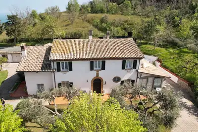 Villa Napoleon: a unique view of the sea from Mount San Bartolo. Pesaro