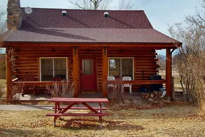 Image de Pack Creek ~ M4. Log Cabin at Pack Creek Ranch